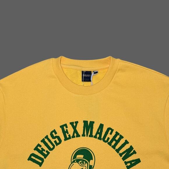 Deus Ex Machina Deus U Crew Sweatshirt Solar Power XL NWT 100% Cotton - Picture 4 of 9